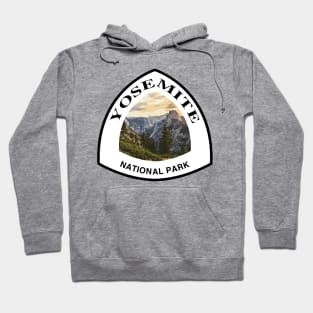 Yosemite National Park shield Hoodie